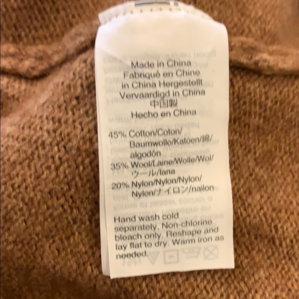 Wrap Cardigan In Rust - image 3